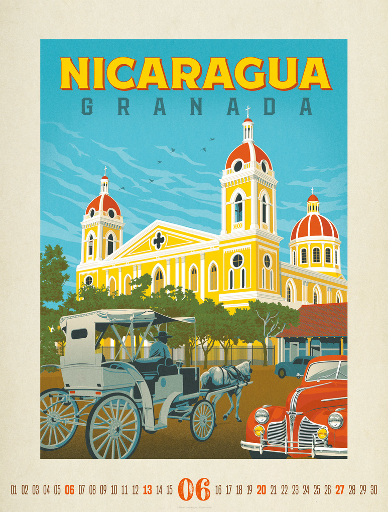 Weitere Ansicht: Travel Time Plakate-Kalender 2027 | Ackermann Kunstverlag GmbH