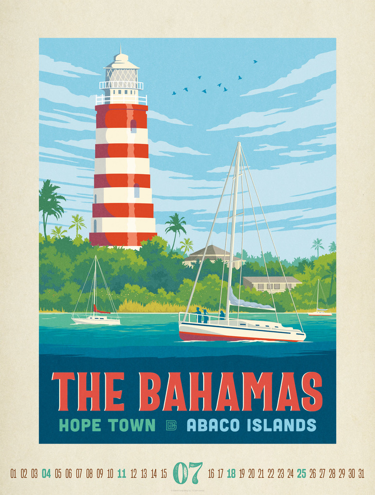 Weitere Ansicht: Travel Time Plakate-Kalender 2027 | Ackermann Kunstverlag GmbH