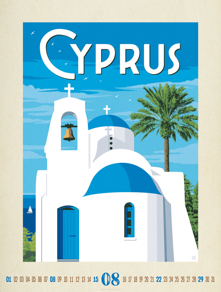 Weitere Ansicht: Travel Time Plakate-Kalender 2027 | Ackermann Kunstverlag GmbH