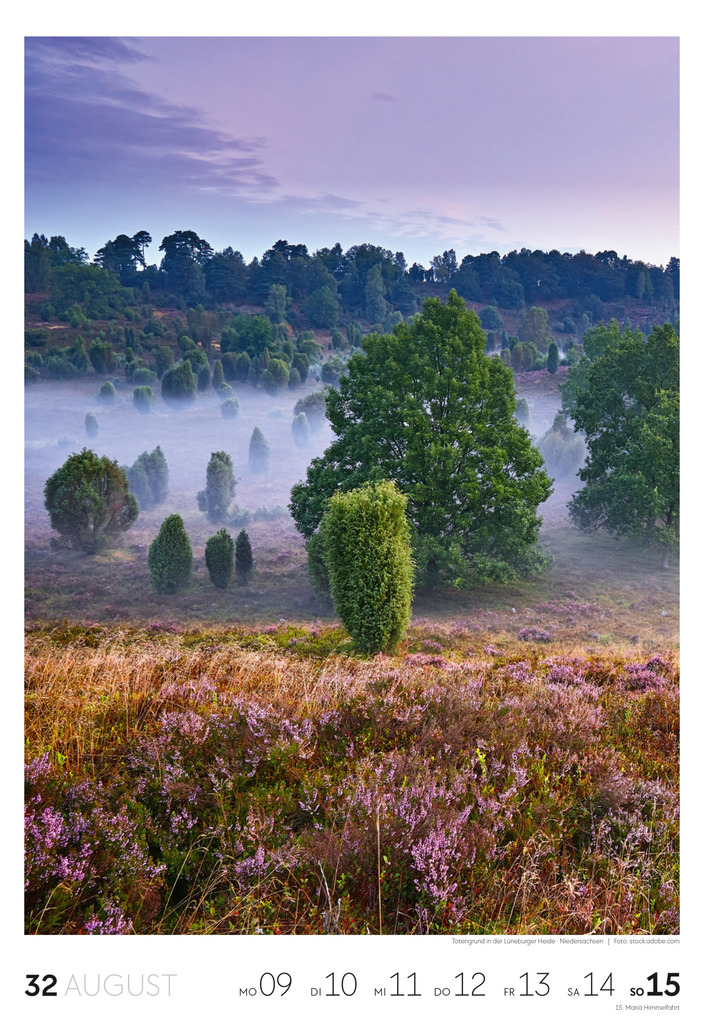 Weitere Ansicht: Natur Wochenkalender 2027 | Ackermann Kunstverlag GmbH