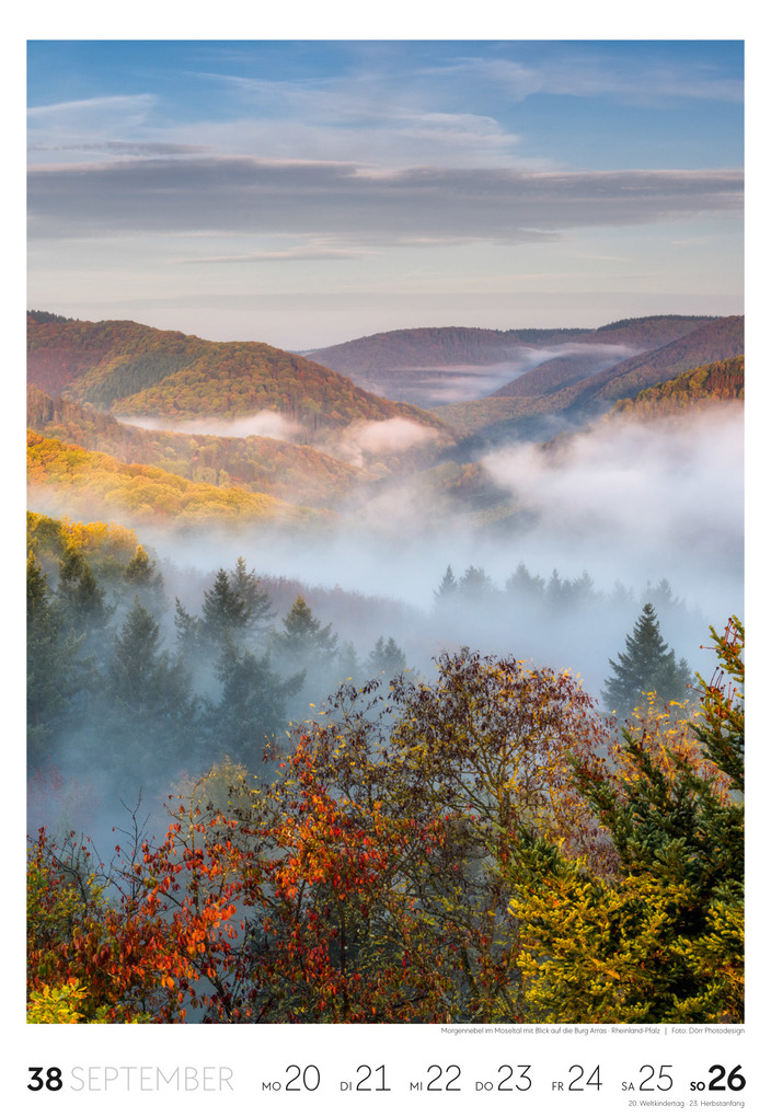 Weitere Ansicht: Natur Wochenkalender 2027 | Ackermann Kunstverlag GmbH