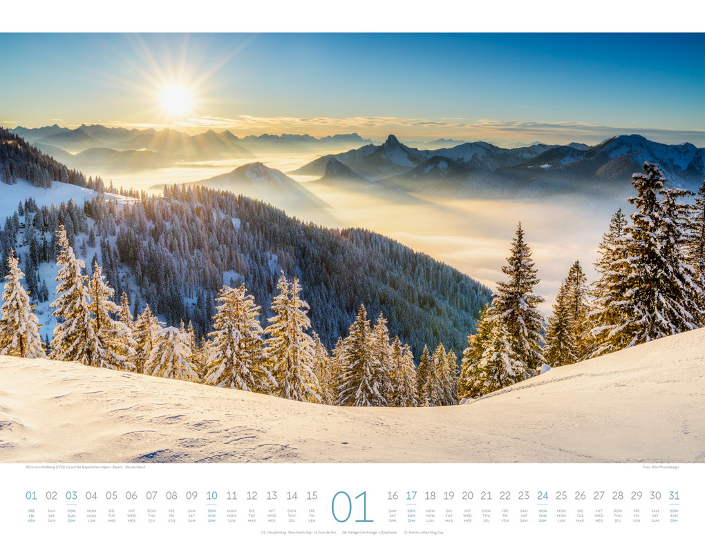 Weitere Ansicht: Naturparadies Alpen Kalender 2027 | Ackermann Kunstverlag GmbH