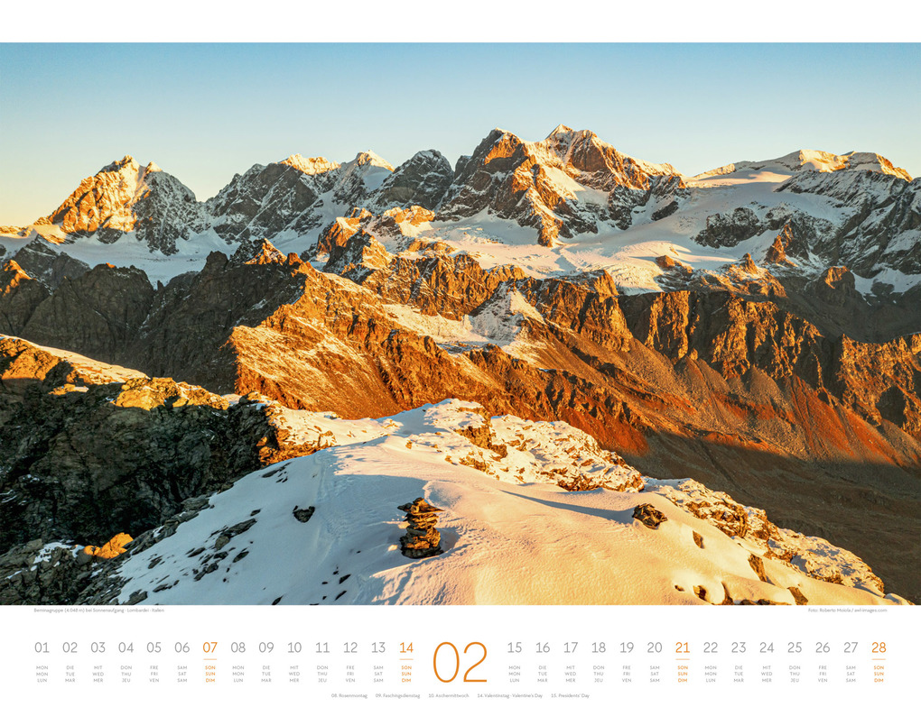 Weitere Ansicht: Naturparadies Alpen Kalender 2027 | Ackermann Kunstverlag GmbH