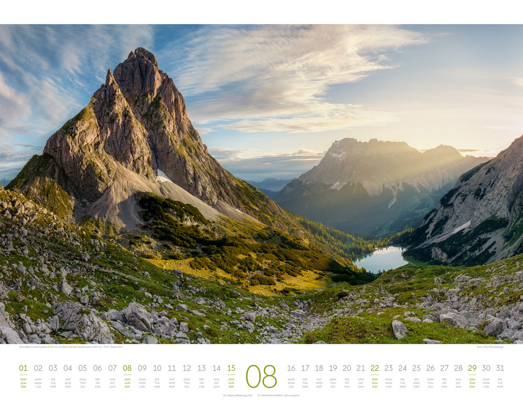 Weitere Ansicht: Naturparadies Alpen Kalender 2027 | Ackermann Kunstverlag GmbH