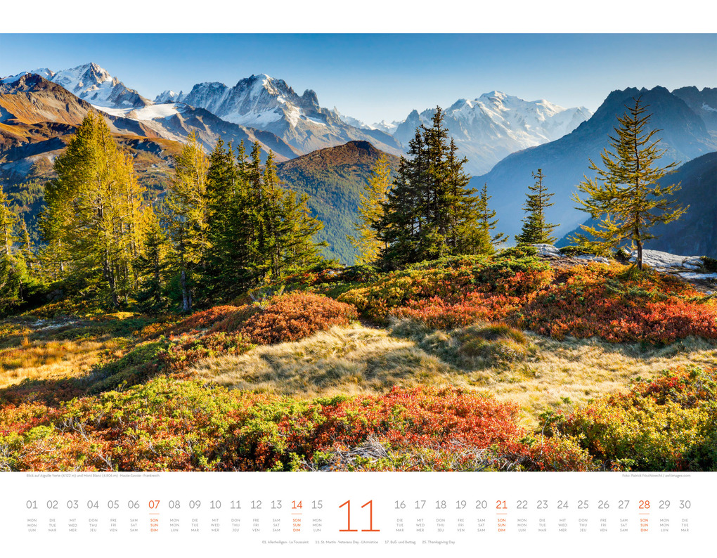 Weitere Ansicht: Naturparadies Alpen Kalender 2027 | Ackermann Kunstverlag GmbH