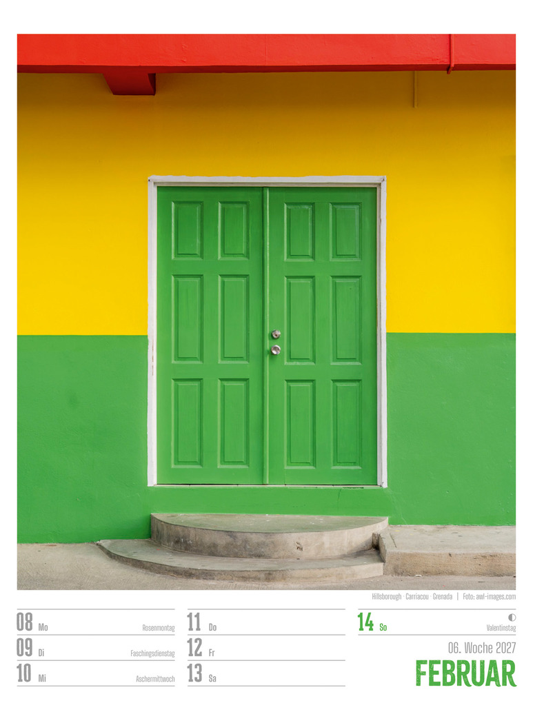 Weitere Ansicht: StadtBilder Wochenplaner Kalender 2027 | Ackermann Kunstverlag GmbH