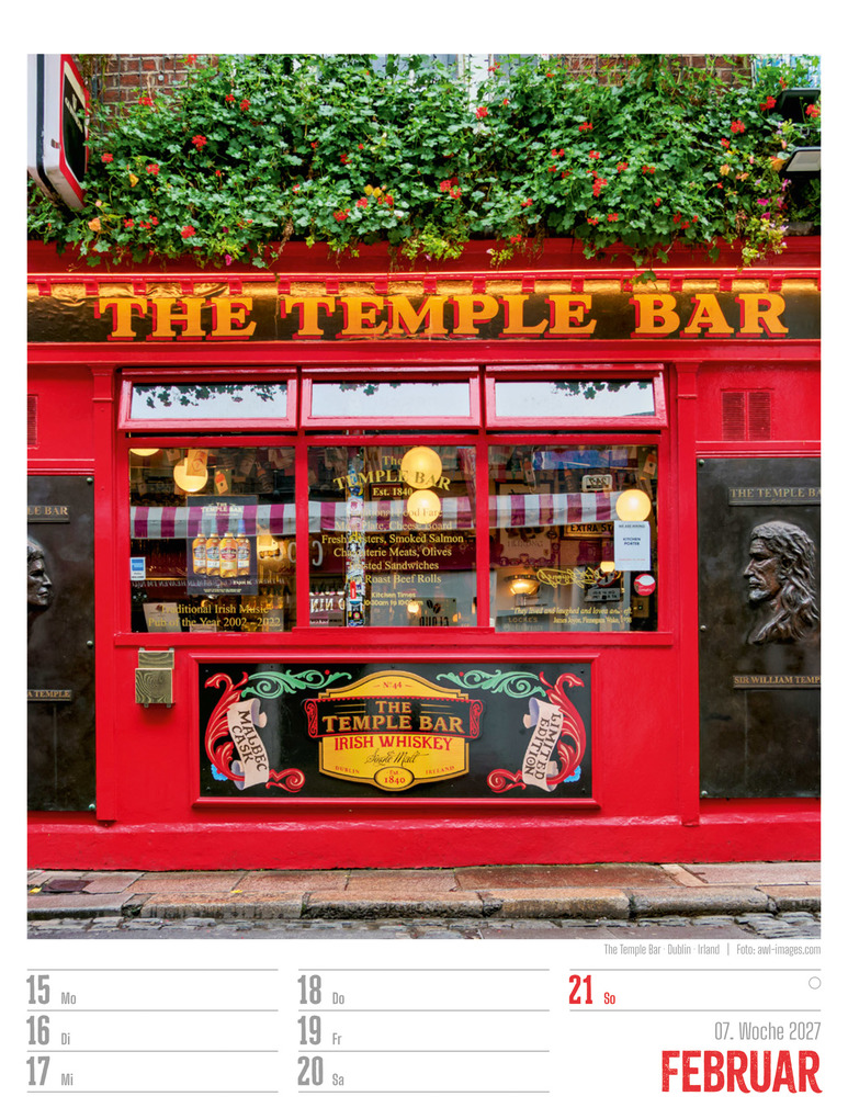 Weitere Ansicht: StadtBilder Wochenplaner Kalender 2027 | Ackermann Kunstverlag GmbH