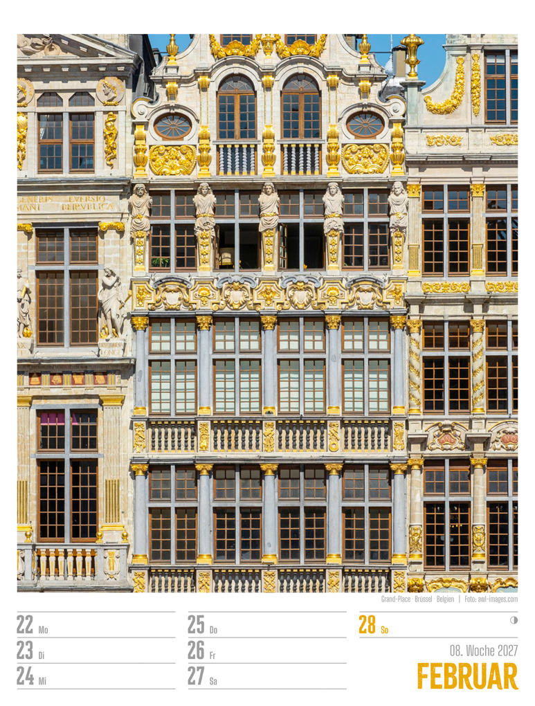 Weitere Ansicht: StadtBilder Wochenplaner Kalender 2027 | Ackermann Kunstverlag GmbH