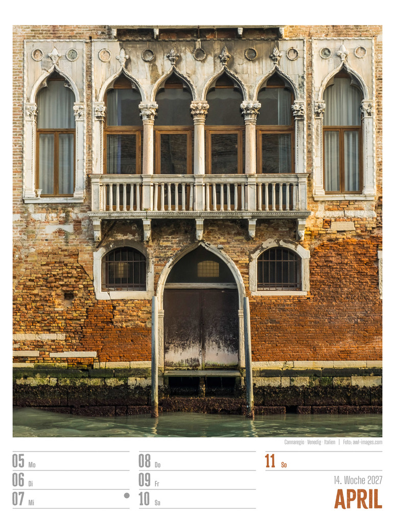 Weitere Ansicht: StadtBilder Wochenplaner Kalender 2027 | Ackermann Kunstverlag GmbH