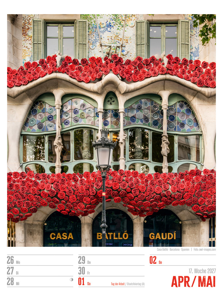 Weitere Ansicht: StadtBilder Wochenplaner Kalender 2027 | Ackermann Kunstverlag GmbH