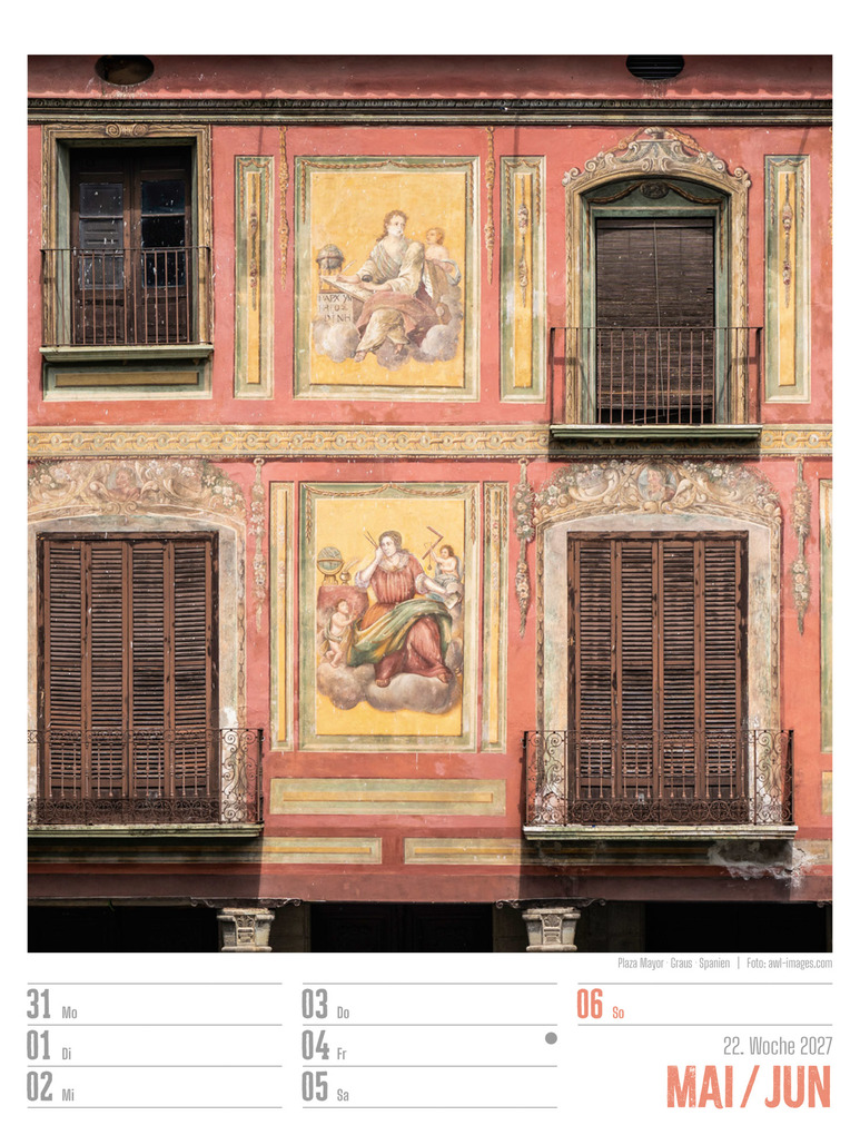 Weitere Ansicht: StadtBilder Wochenplaner Kalender 2027 | Ackermann Kunstverlag GmbH