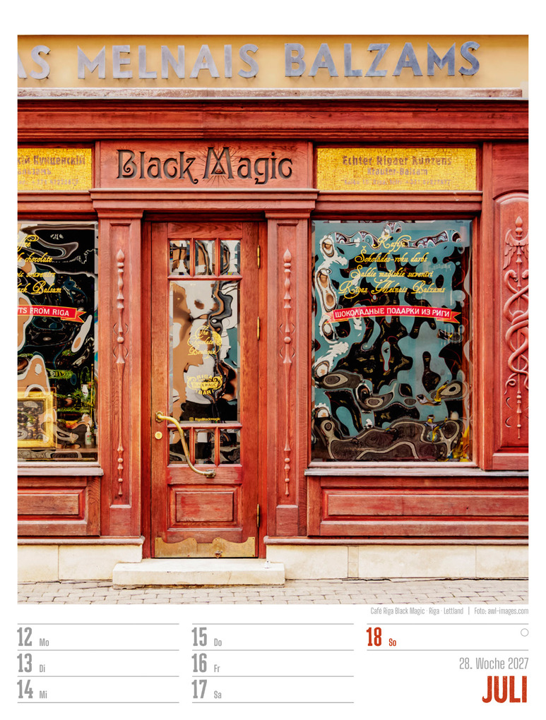 Weitere Ansicht: StadtBilder Wochenplaner Kalender 2027 | Ackermann Kunstverlag GmbH