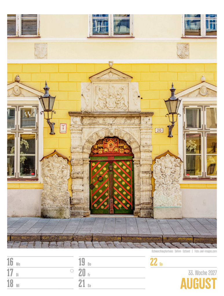 Weitere Ansicht: StadtBilder Wochenplaner Kalender 2027 | Ackermann Kunstverlag GmbH