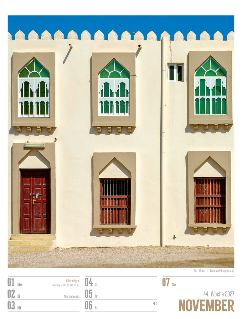 Weitere Ansicht: StadtBilder Wochenplaner Kalender 2027 | Ackermann Kunstverlag GmbH