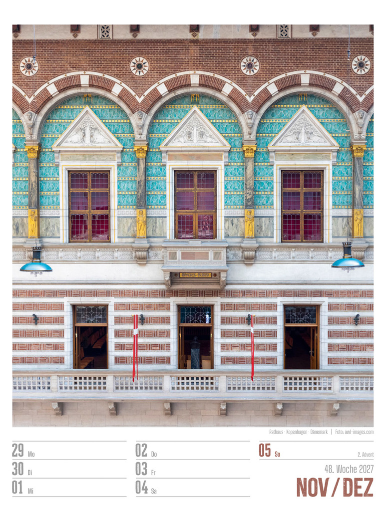 Weitere Ansicht: StadtBilder Wochenplaner Kalender 2027 | Ackermann Kunstverlag GmbH