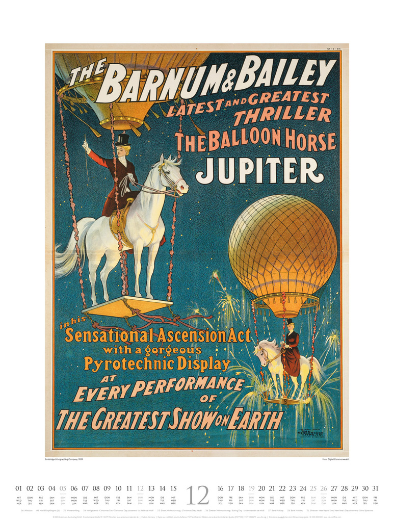 Weitere Ansicht: Plakate & Poster Kalender 2027 | Ackermann Kunstverlag GmbH