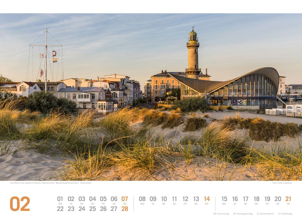 Weitere Ansicht: Ostsee ReiseLust Kalender 2027 | von Flensburg bis nach Usedom | Ackermann Kunstverlag GmbH