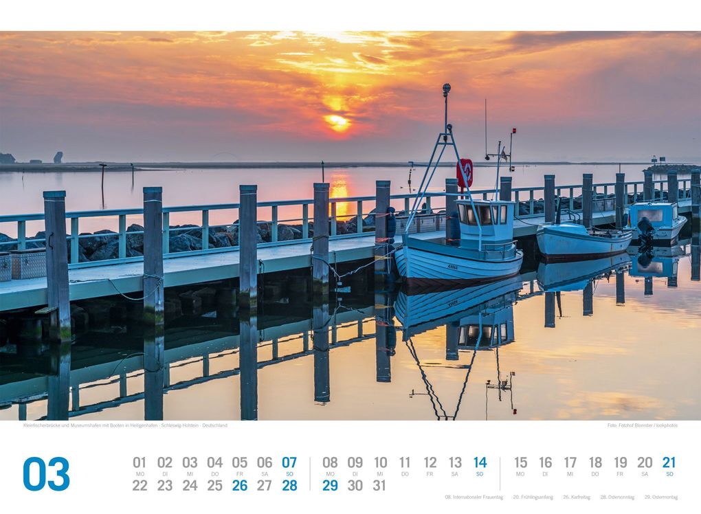 Weitere Ansicht: Ostsee ReiseLust Kalender 2027 | von Flensburg bis nach Usedom | Ackermann Kunstverlag GmbH