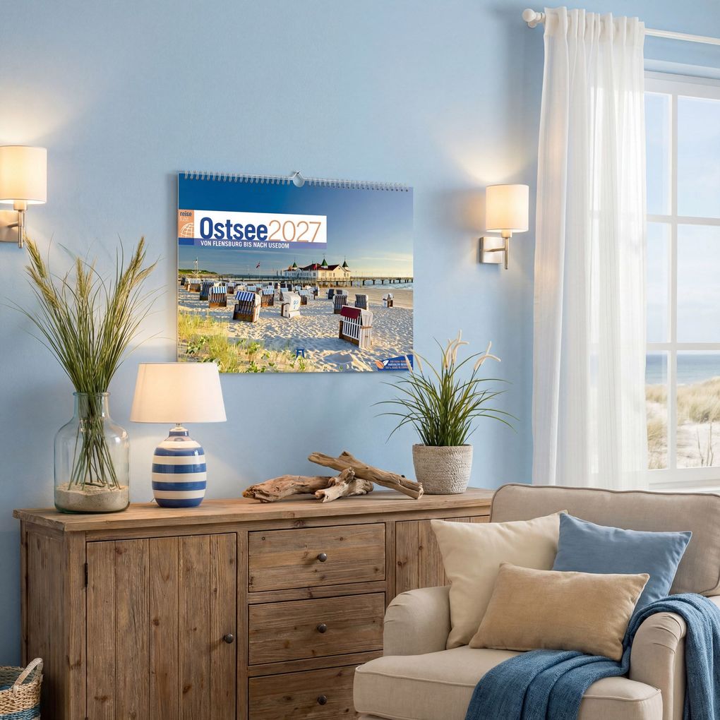 Weitere Ansicht: Ostsee ReiseLust Kalender 2027 | von Flensburg bis nach Usedom | Ackermann Kunstverlag GmbH