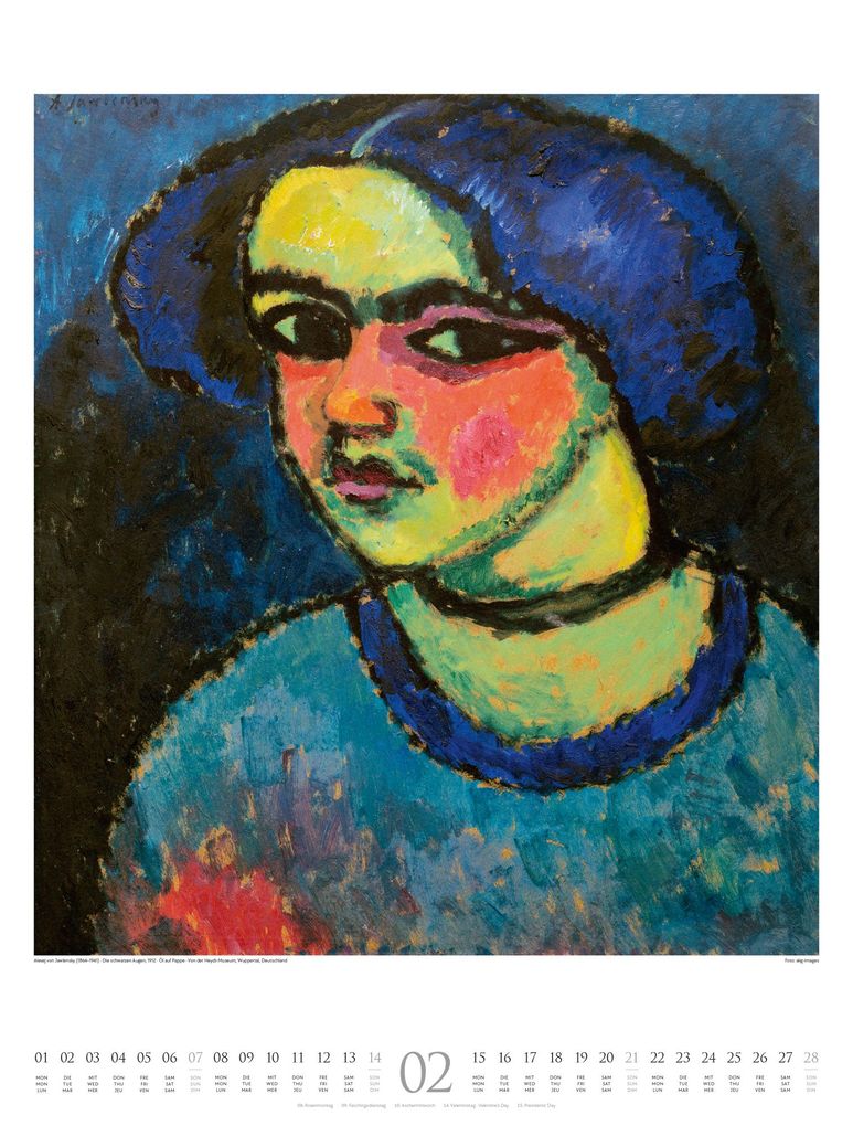 Weitere Ansicht: Der Blaue Reiter Kalender 2027 | Aufbruch in die Moderne | Ackermann Kunstverlag GmbH
