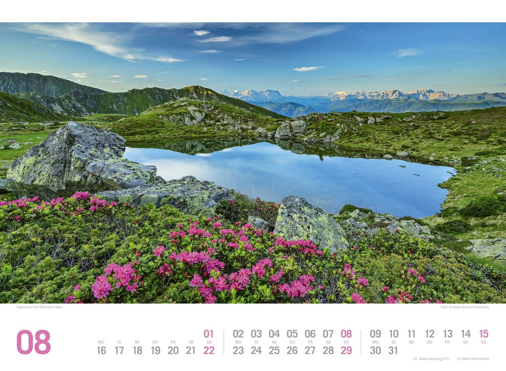Weitere Ansicht: Südtirol ReiseLust Kalender 2027 | von Bozen bis zu den drei Zinnen | Ackermann Kunstverlag GmbH