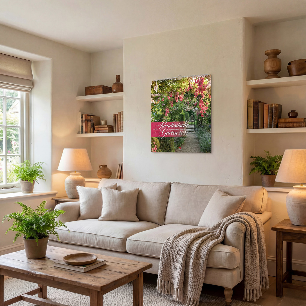 Weitere Ansicht: Paradiesische Gärten Kalender 2027 | Ackermann Kunstverlag GmbH