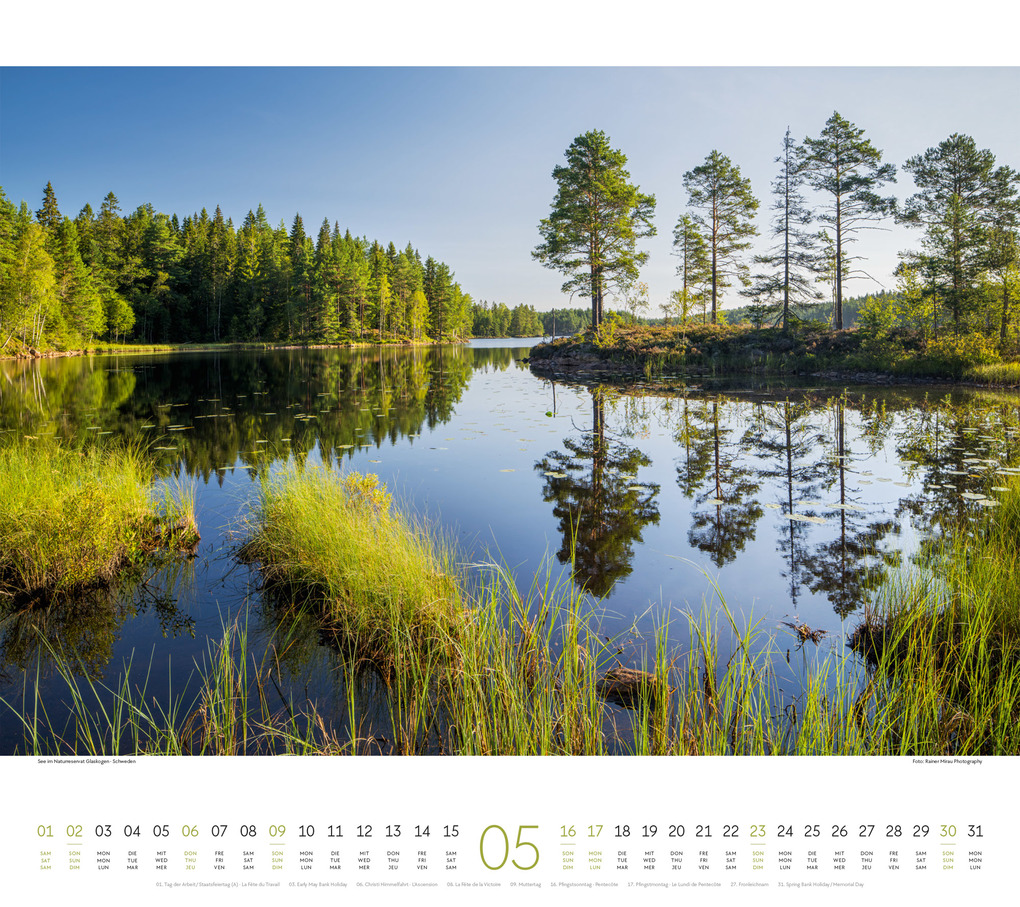 Weitere Ansicht: Wasser Kalender 2027 | Ackermann Kunstverlag GmbH