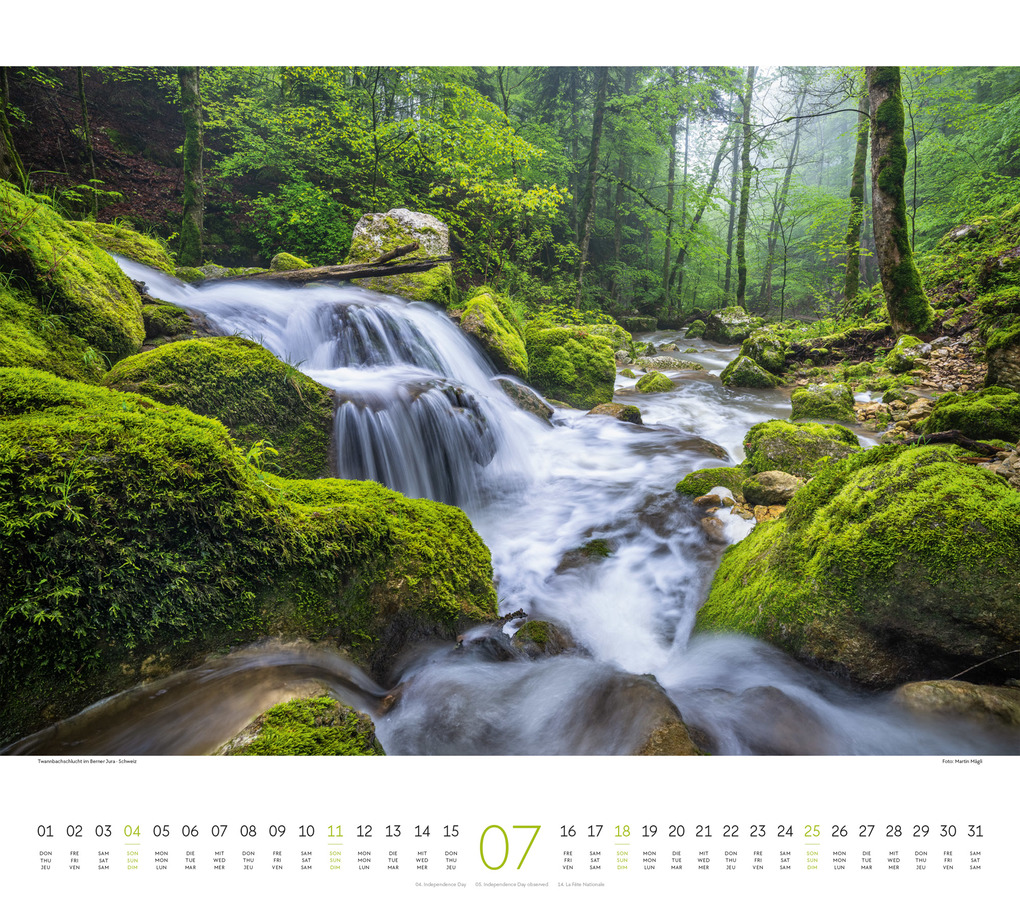 Weitere Ansicht: Wasser Kalender 2027 | Ackermann Kunstverlag GmbH