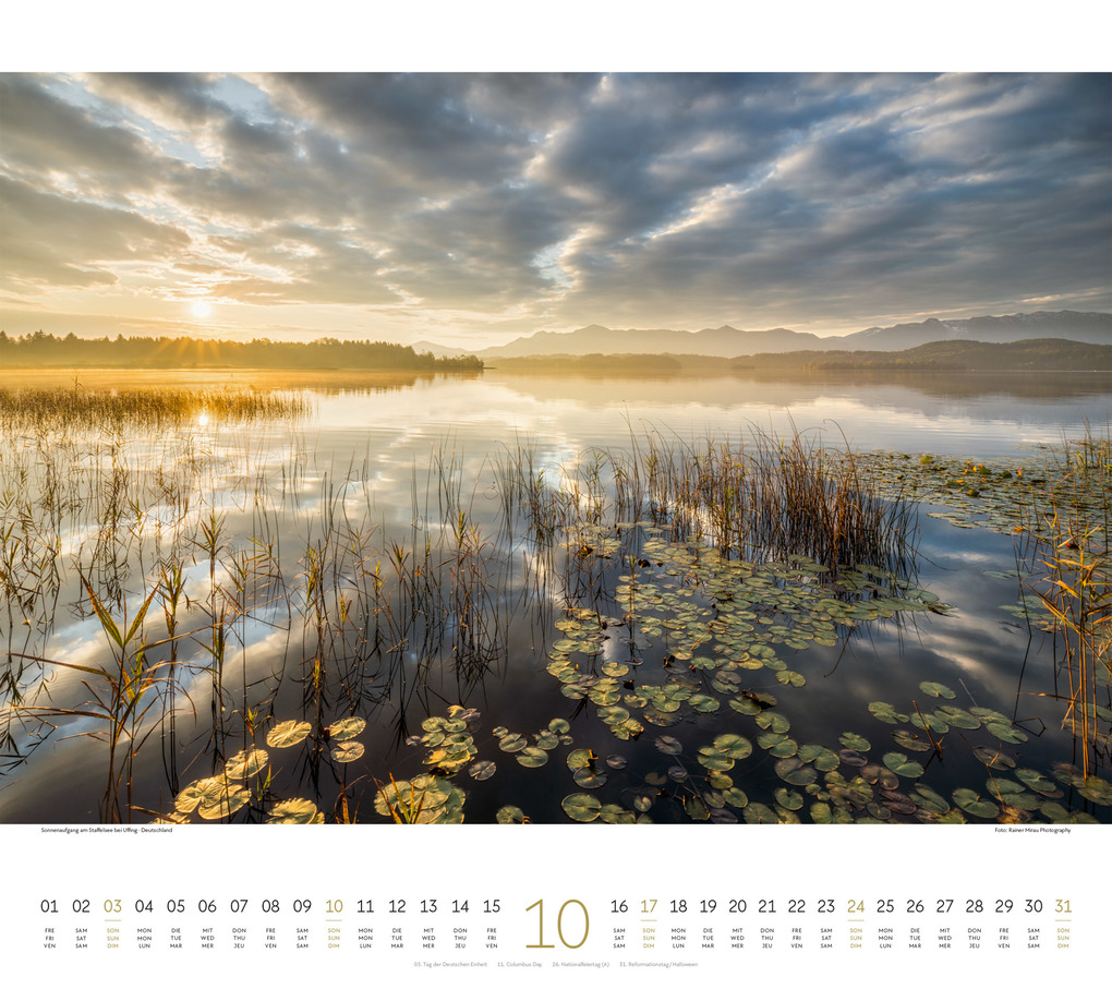 Weitere Ansicht: Wasser Kalender 2027 | Ackermann Kunstverlag GmbH