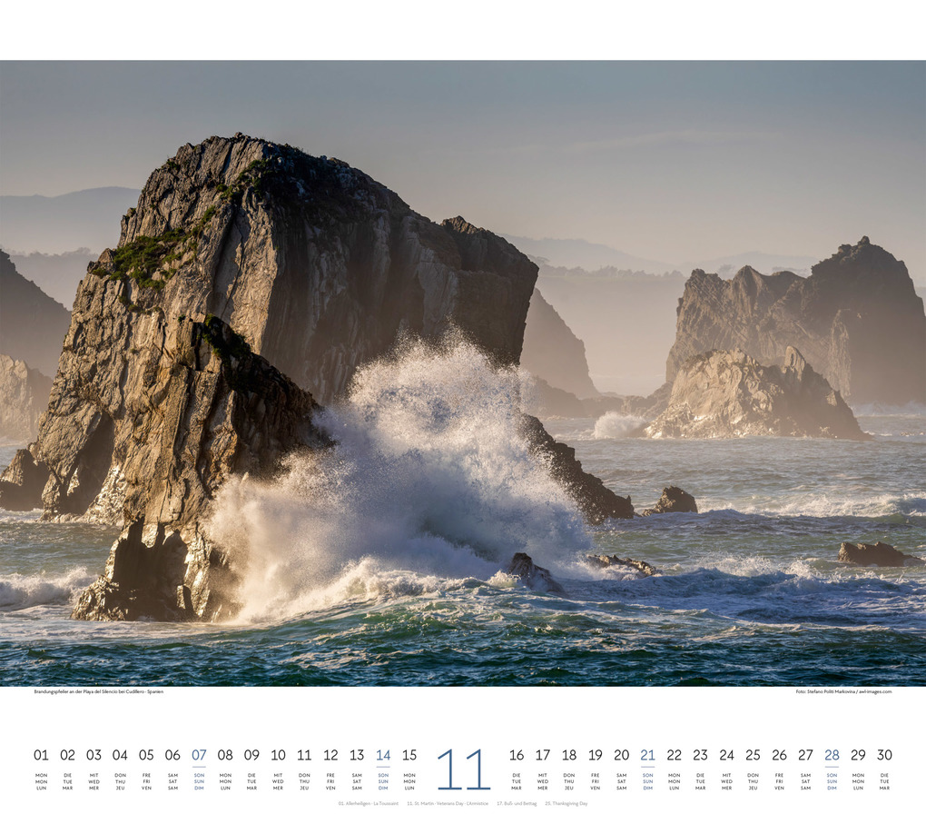 Weitere Ansicht: Wasser Kalender 2027 | Ackermann Kunstverlag GmbH