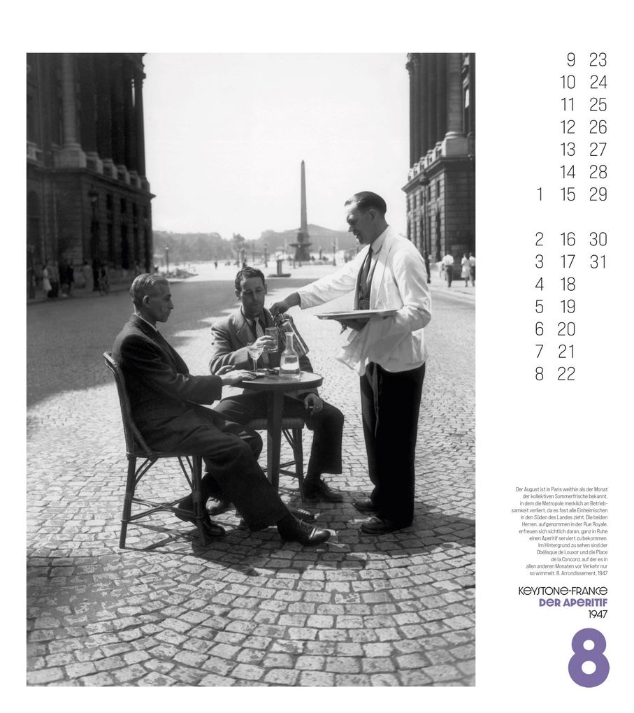 Weitere Ansicht: Paris, mon Amour Kalender 2027 | Ackermann Kunstverlag GmbH
