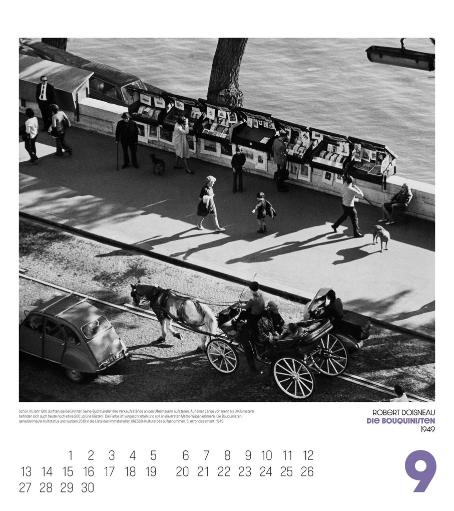 Weitere Ansicht: Paris, mon Amour Kalender 2027 | Ackermann Kunstverlag GmbH