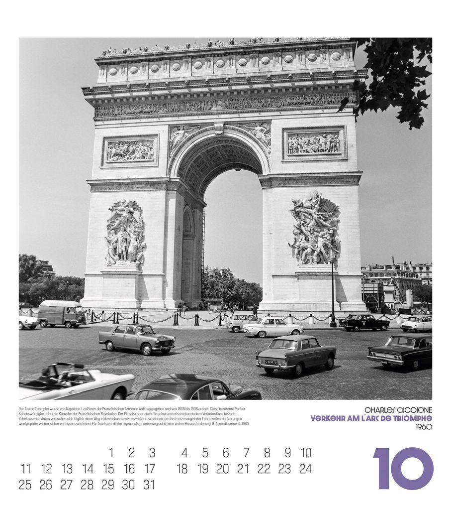 Weitere Ansicht: Paris, mon Amour Kalender 2027 | Ackermann Kunstverlag GmbH