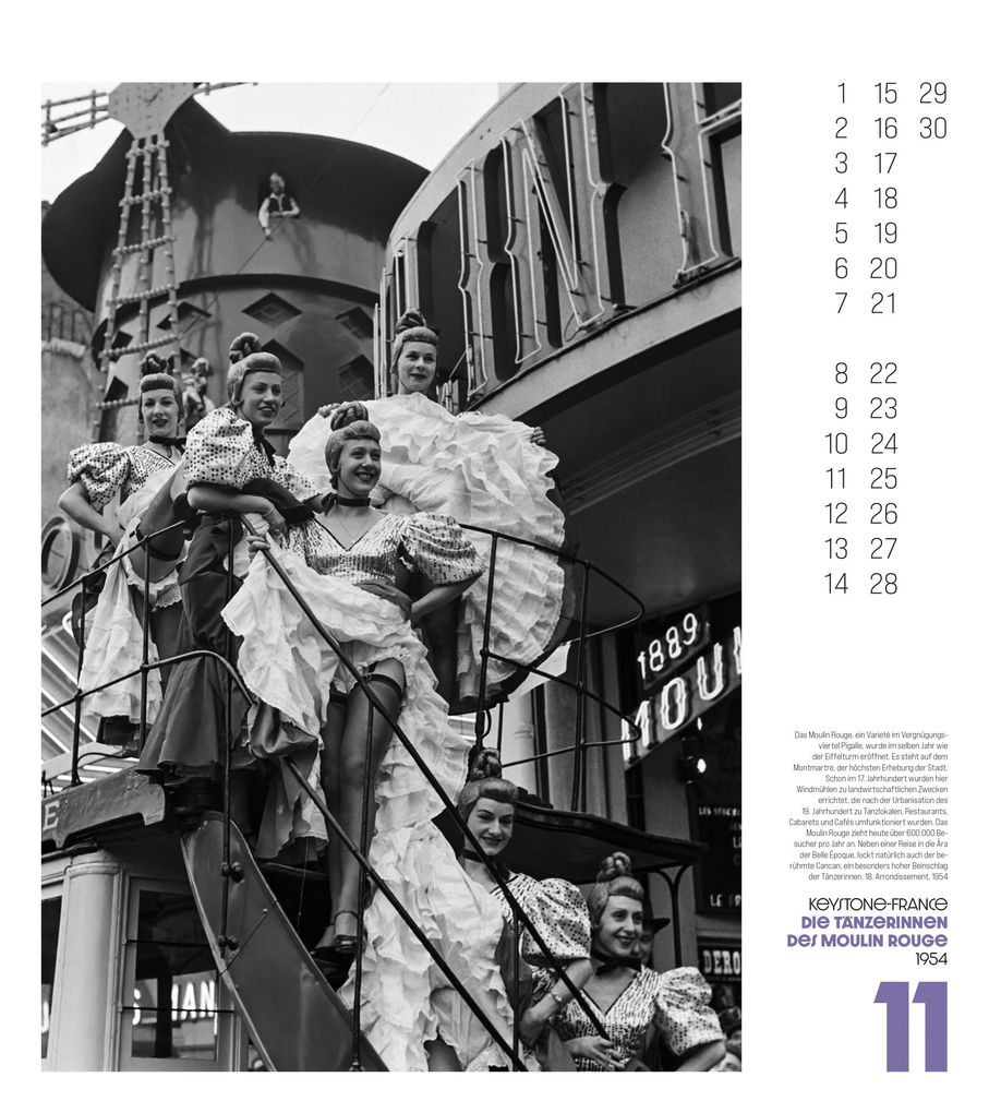 Weitere Ansicht: Paris, mon Amour Kalender 2027 | Ackermann Kunstverlag GmbH