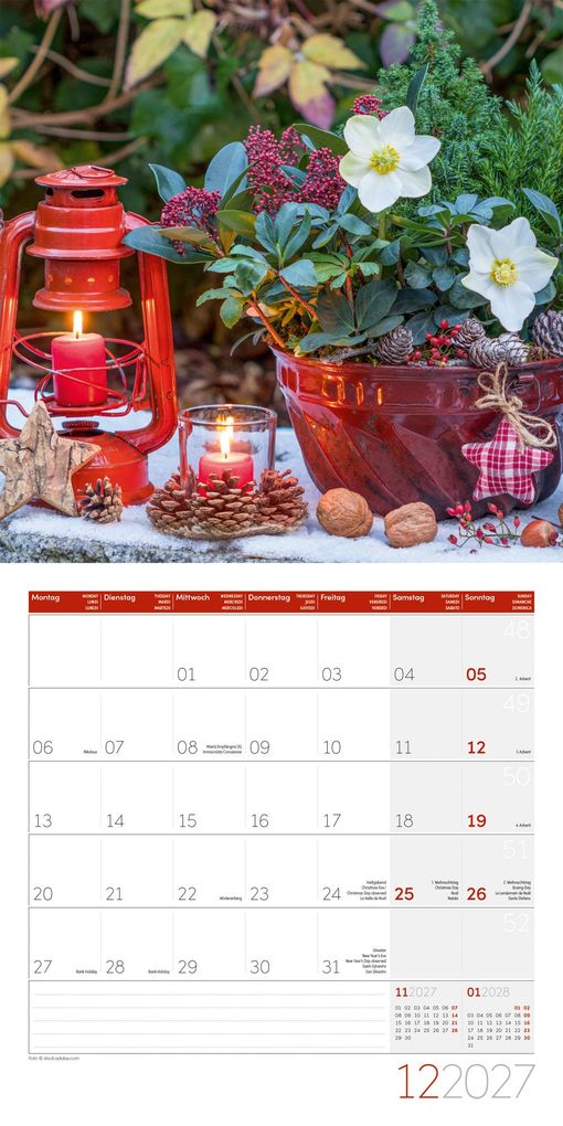 Weitere Ansicht: In meinem Garten Kalender 2027 - 30x30 - Art12 | Ackermann Kunstverlag GmbH