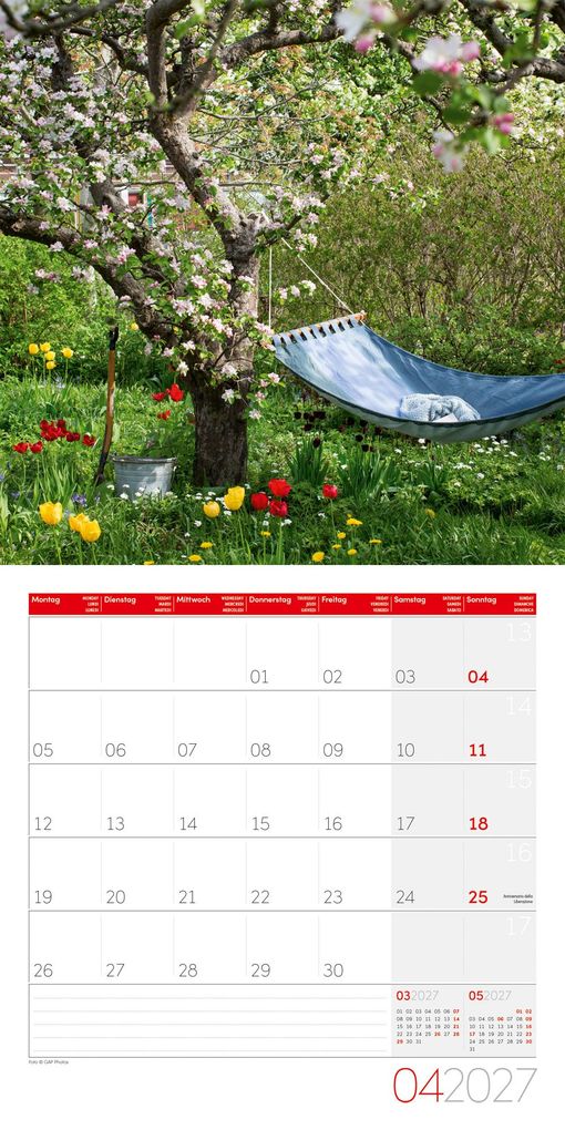 Weitere Ansicht: Landleben Kalender 2027 - 30x30 - Art12 | Ackermann Kunstverlag GmbH