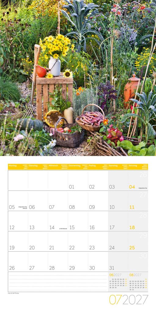 Weitere Ansicht: Landleben Kalender 2027 - 30x30 - Art12 | Ackermann Kunstverlag GmbH