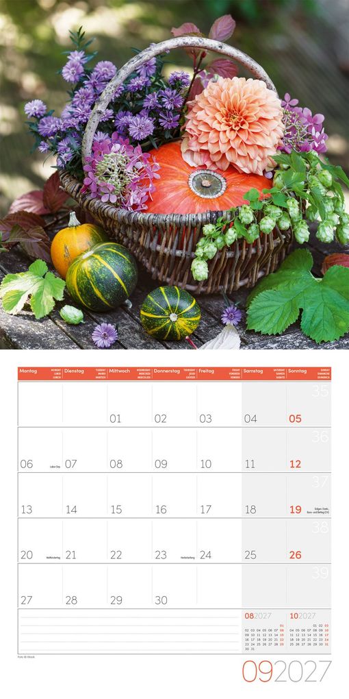 Weitere Ansicht: Landleben Kalender 2027 - 30x30 - Art12 | Ackermann Kunstverlag GmbH