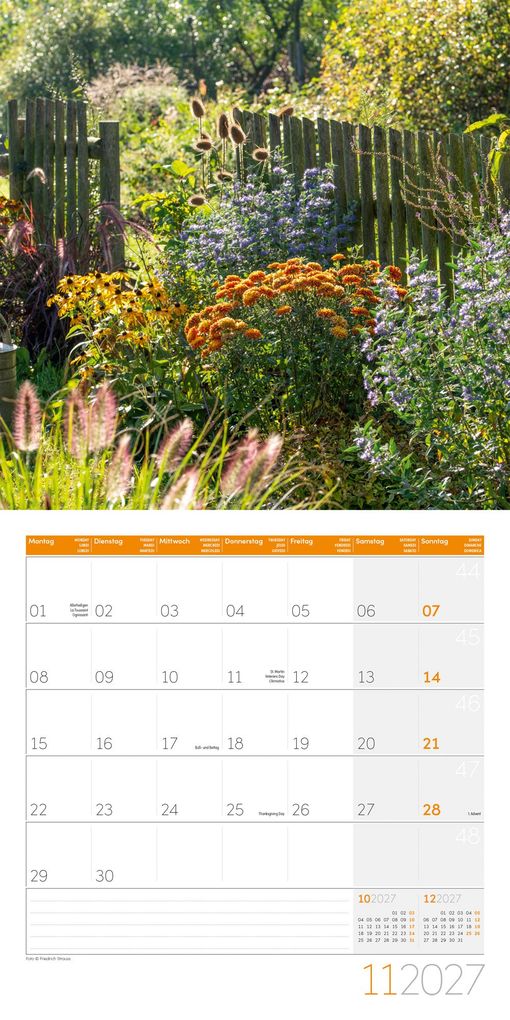 Weitere Ansicht: Landleben Kalender 2027 - 30x30 - Art12 | Ackermann Kunstverlag GmbH