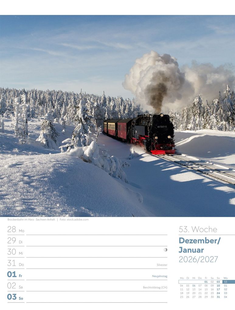 Weitere Ansicht: Malerisches Deutschland Wochenplaner Kalender 2027 | Ackermann Kunstverlag GmbH