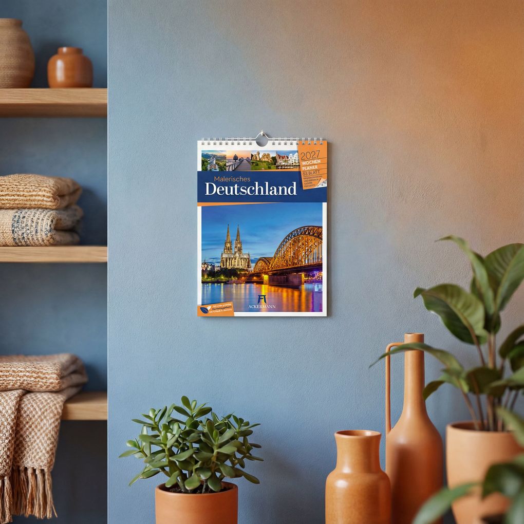 Weitere Ansicht: Malerisches Deutschland Wochenplaner Kalender 2027 | Ackermann Kunstverlag GmbH