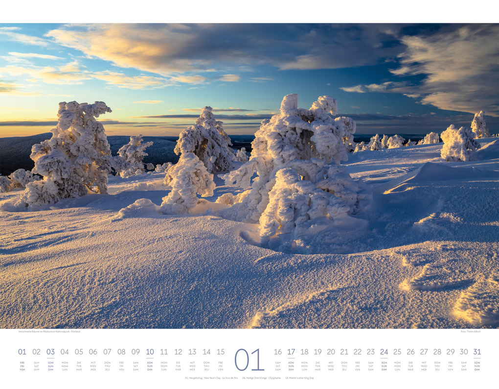 Weitere Ansicht: Geheime Paradiese Kalender 2027 | Ackermann Kunstverlag GmbH