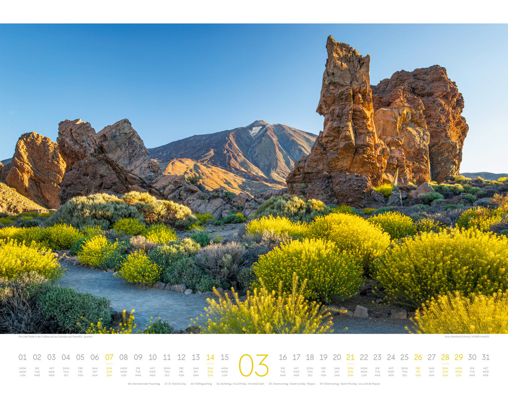 Weitere Ansicht: Geheime Paradiese Kalender 2027 | Ackermann Kunstverlag GmbH