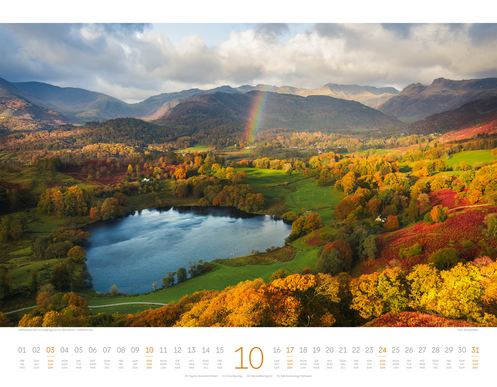 Weitere Ansicht: Geheime Paradiese Kalender 2027 | Ackermann Kunstverlag GmbH