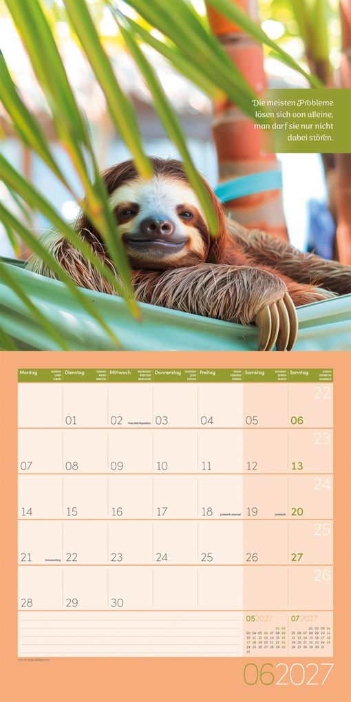 Weitere Ansicht: Alles wird gut Kalender 2027 - 30x30 - Art12 | Ackermann Kunstverlag GmbH