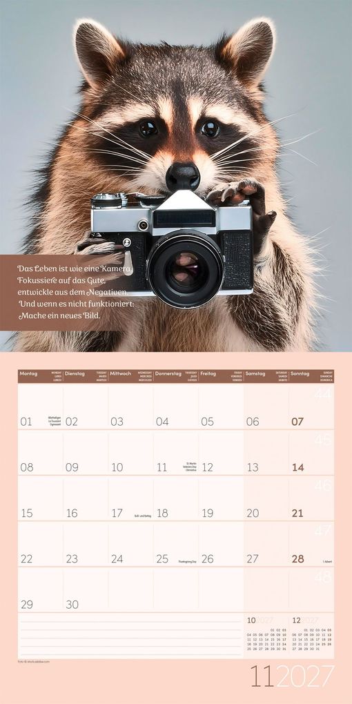 Weitere Ansicht: Alles wird gut Kalender 2027 - 30x30 - Art12 | Ackermann Kunstverlag GmbH