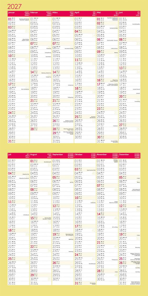 Weitere Ansicht: Alles wird gut Kalender 2027 - 30x30 - Art12 | Ackermann Kunstverlag GmbH