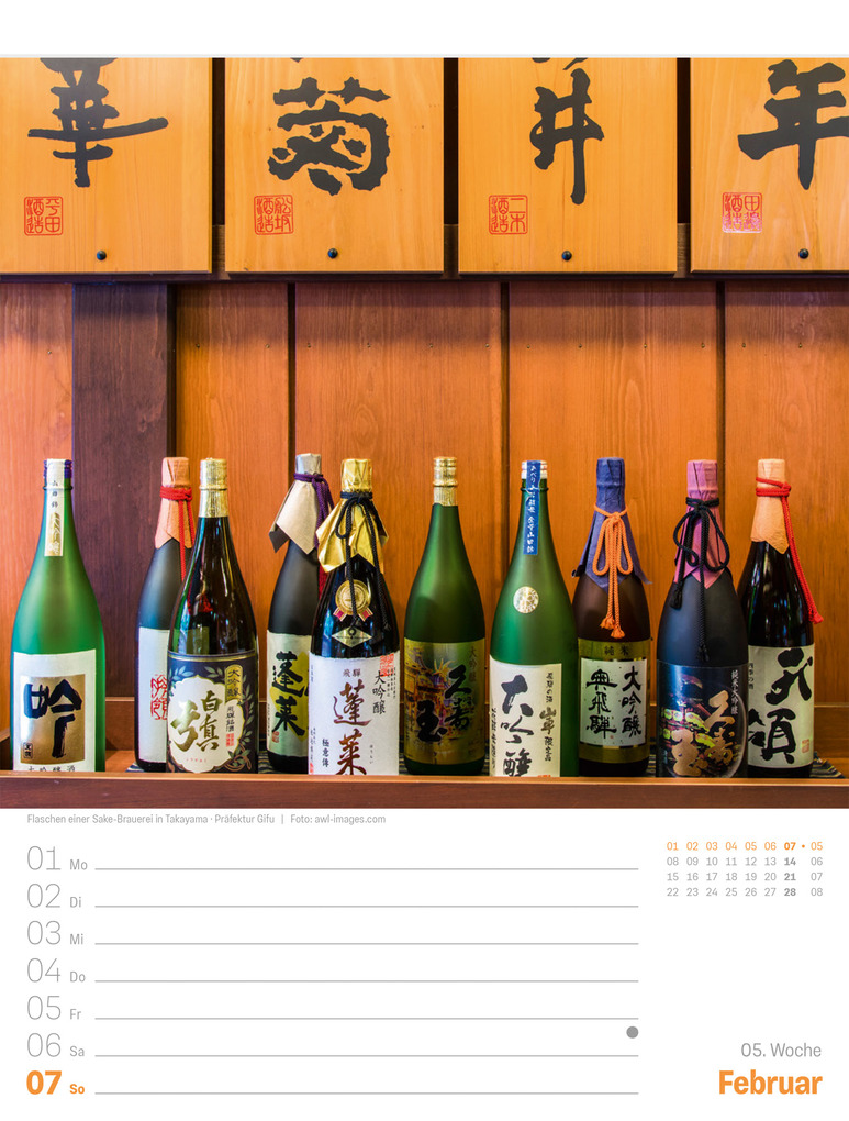 Weitere Ansicht: Japan Wochenplaner Kalender 2027 | Das Land der aufgehenden Sonne | Ackermann Kunstverlag GmbH