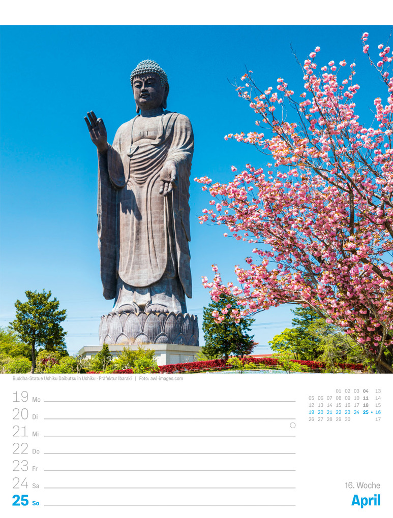 Weitere Ansicht: Japan Wochenplaner Kalender 2027 | Das Land der aufgehenden Sonne | Ackermann Kunstverlag GmbH