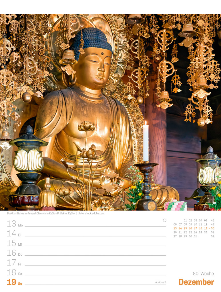 Weitere Ansicht: Japan Wochenplaner Kalender 2027 | Das Land der aufgehenden Sonne | Ackermann Kunstverlag GmbH